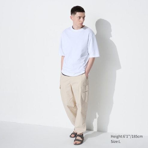 OFF-WHITE Wide-Leg Twill Cargo Trousers for Men