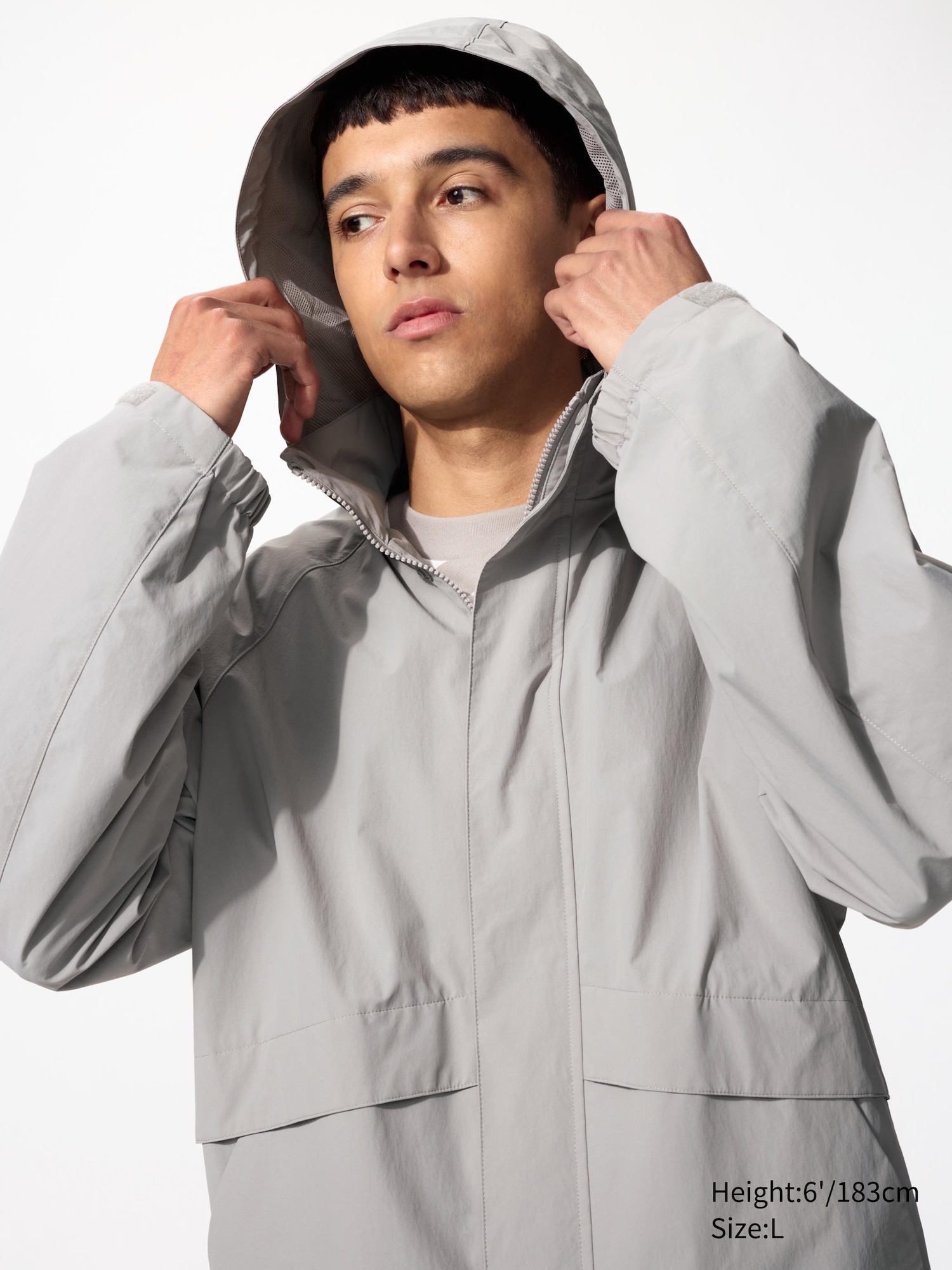 WINDPROOF STAND BLOUSON | UNIQLO TH