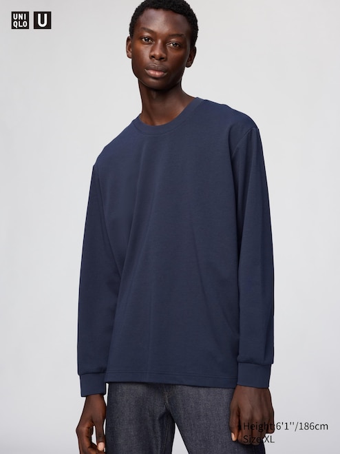 เสื้อยืด U AIRISM คอตตอน คอกลม แขนยาว UNIQLO TH