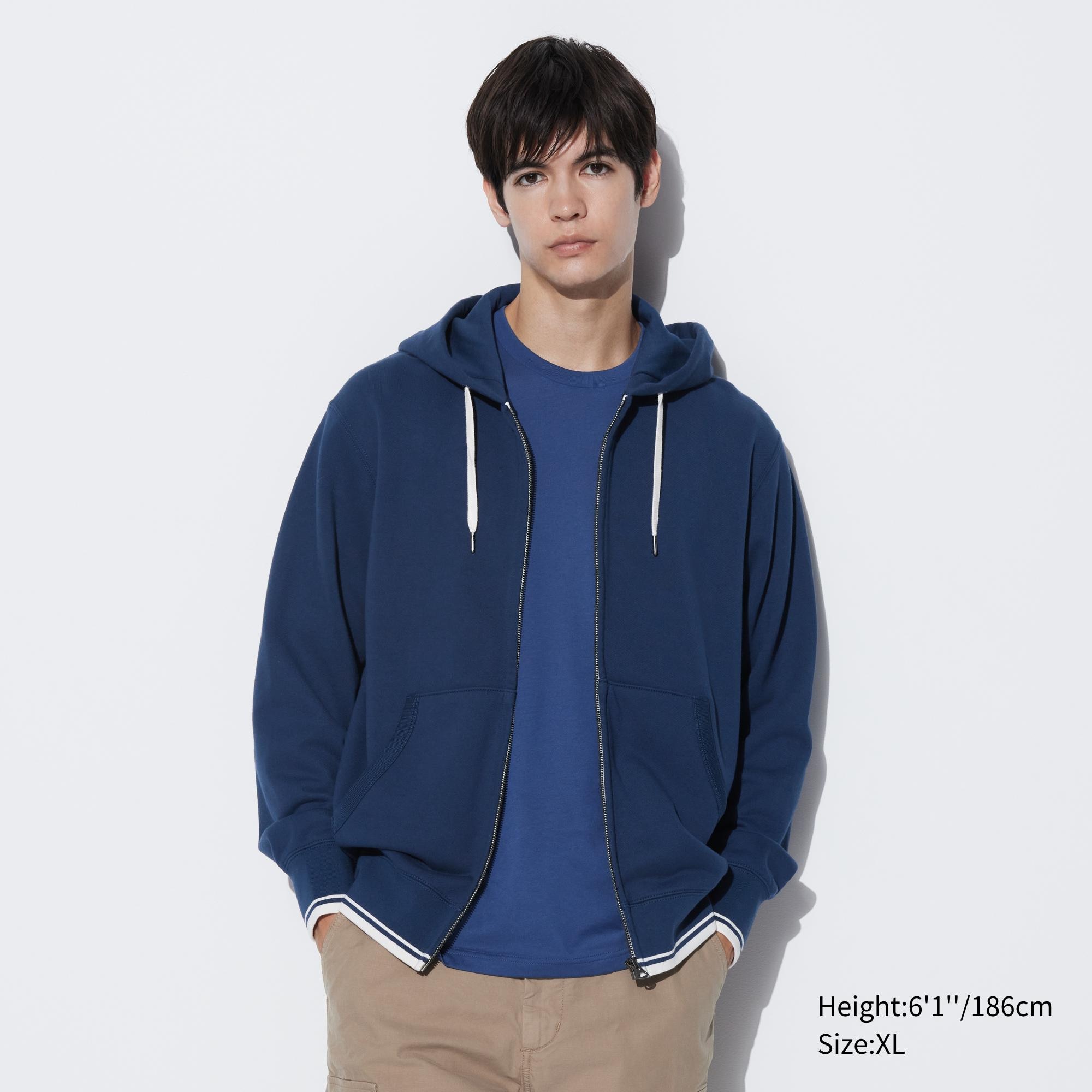 Uniqlo zip up hoodie sale