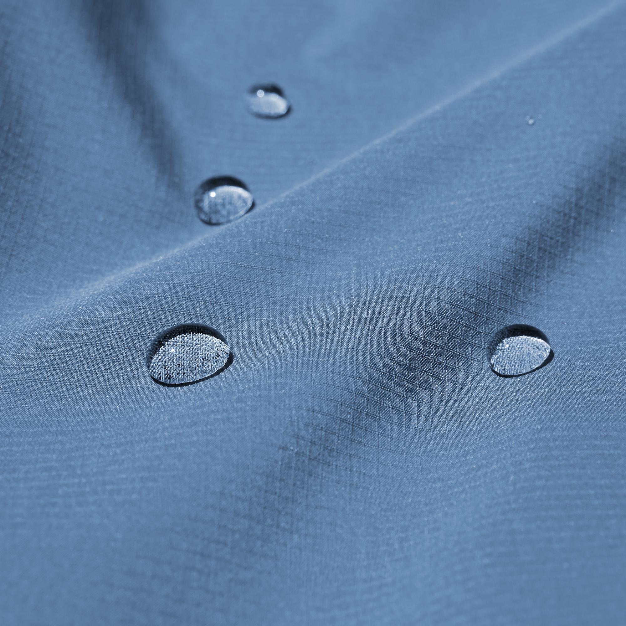 Water-repellent finish repels light rain*.