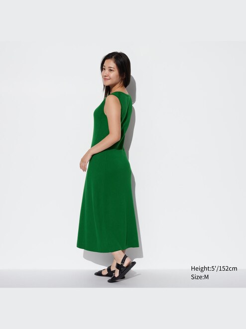 WOMEN'S COTTON BLEND KNIT DRESS | SLEEVELESS | UNIQLO TH