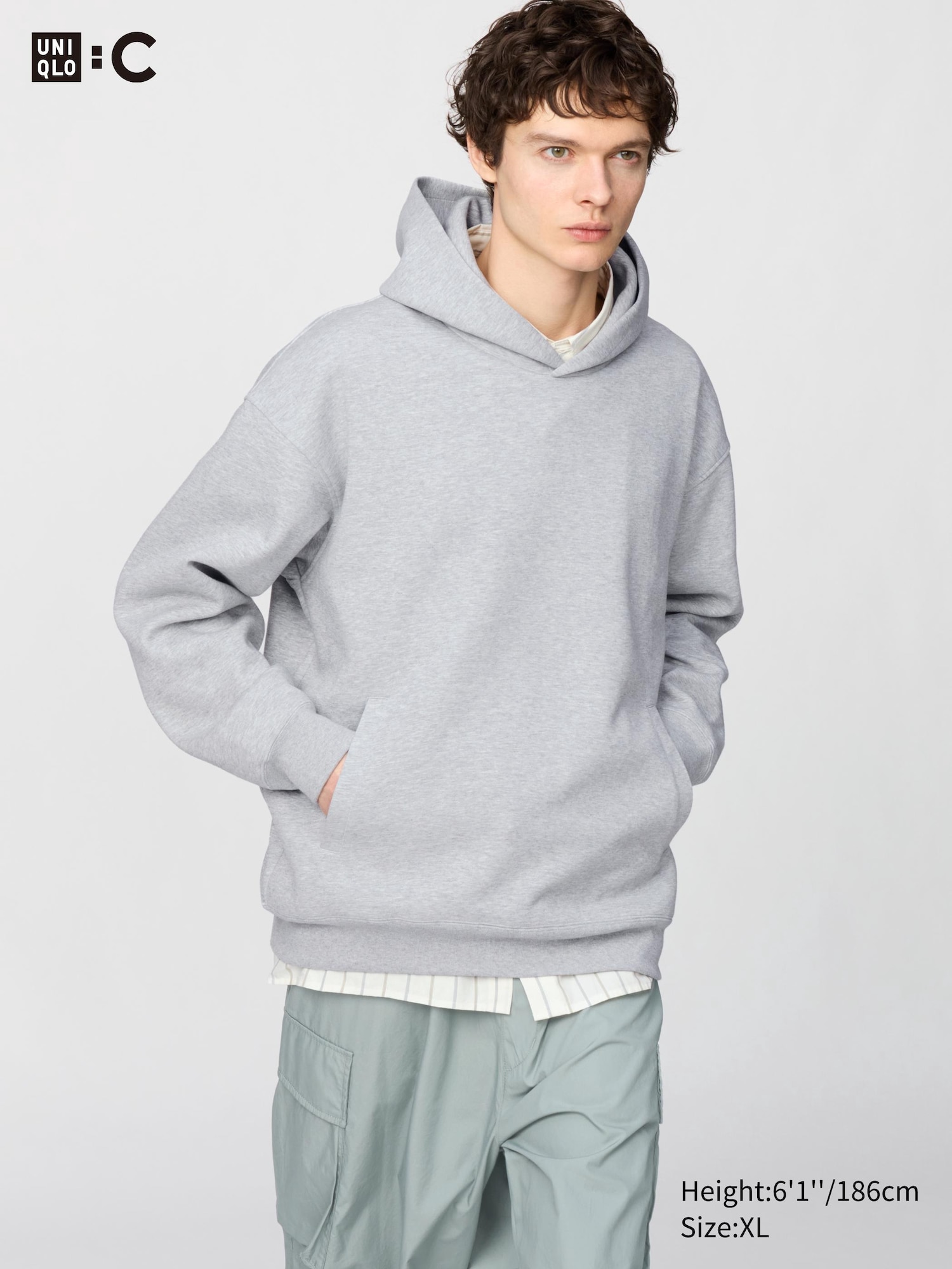 Sweat hoodie uniqlo on sale