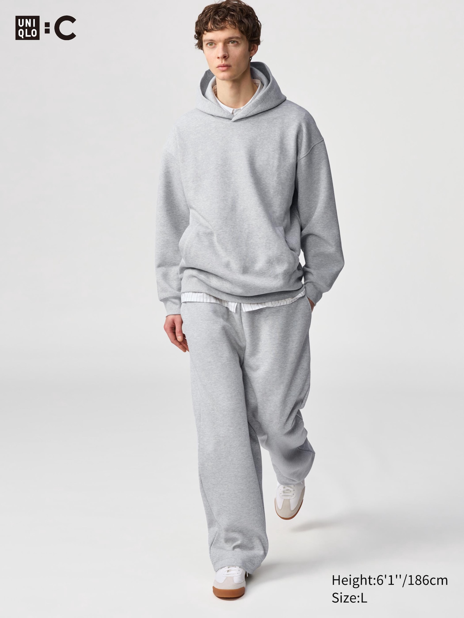 SWEAT WIDE PANTS UNIQLO TH