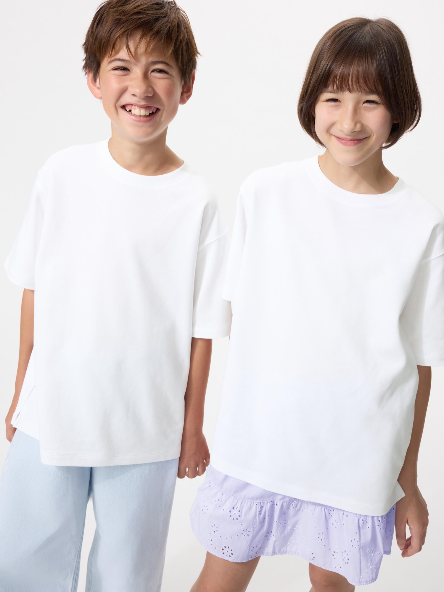 Футболка KIDS AIRism Cotton с круглым вырезом