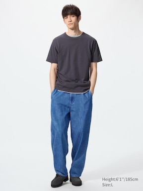 WIDE TAPERED JEANS UNIQLO TH