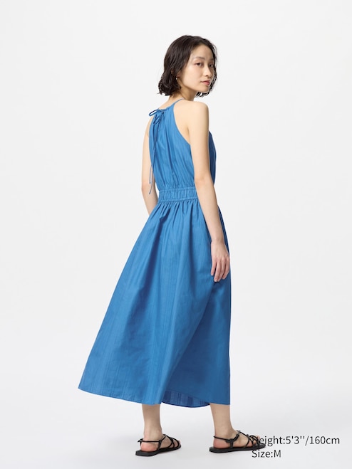 WOMEN'S HALTER NECK DRESS UNIQLO TH