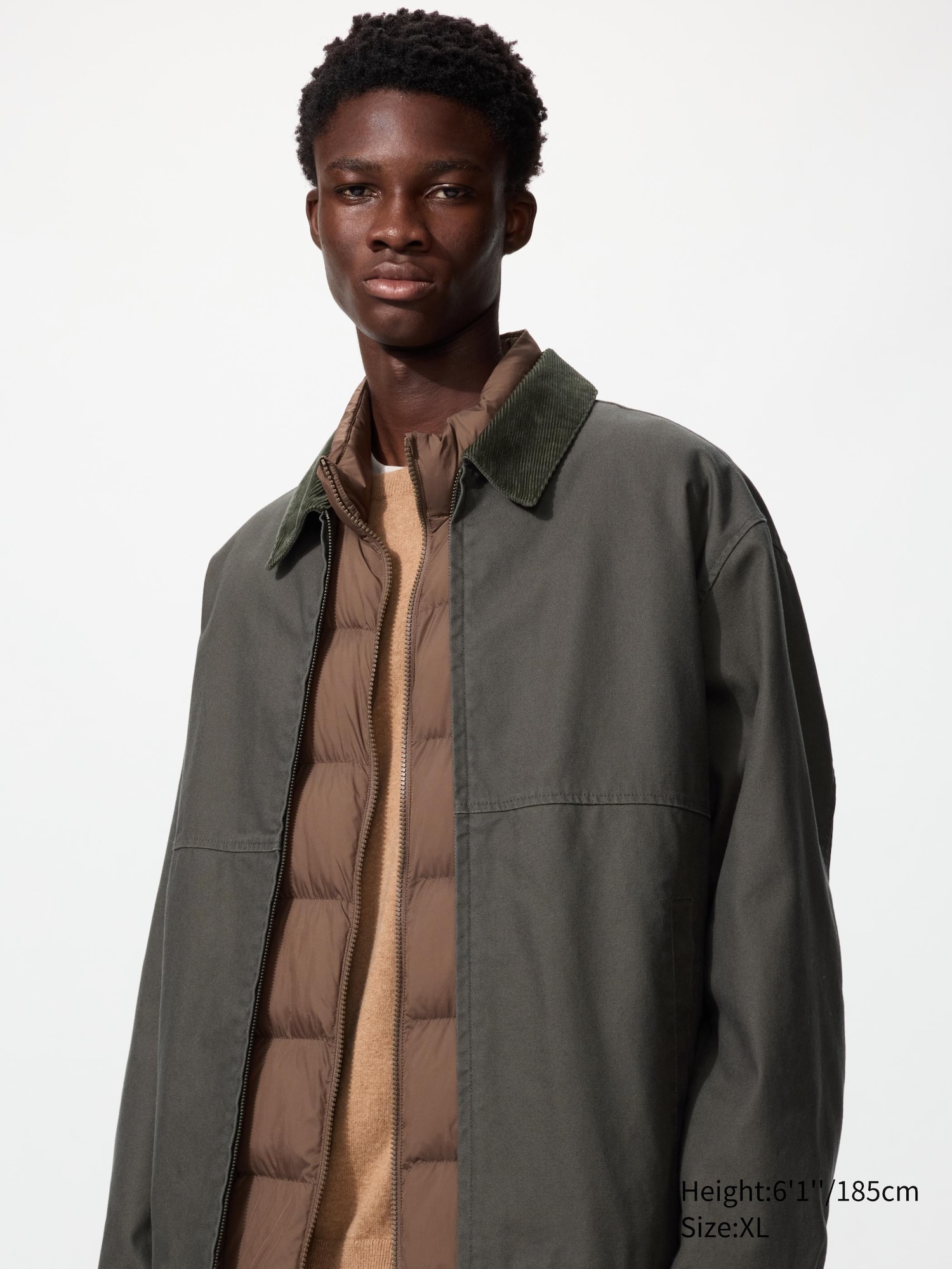 ZIP UP SHORT BLOUSON | UNIQLO TH