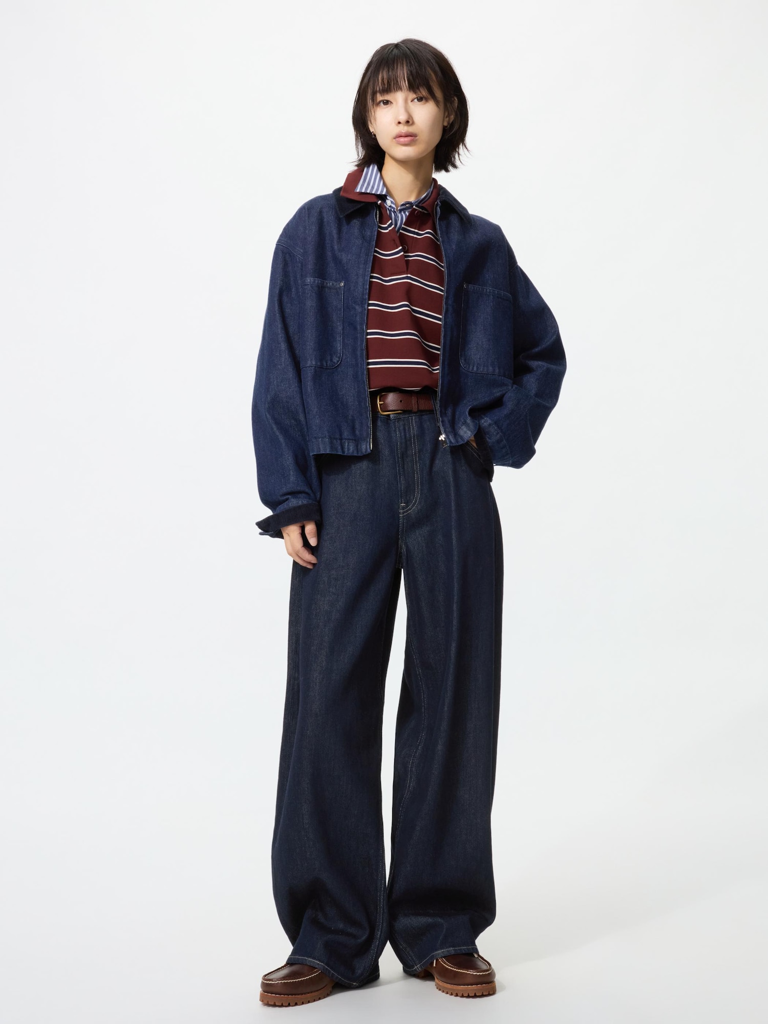 Baggy Barrel Leg Jeans | Normal Length 75 cm*