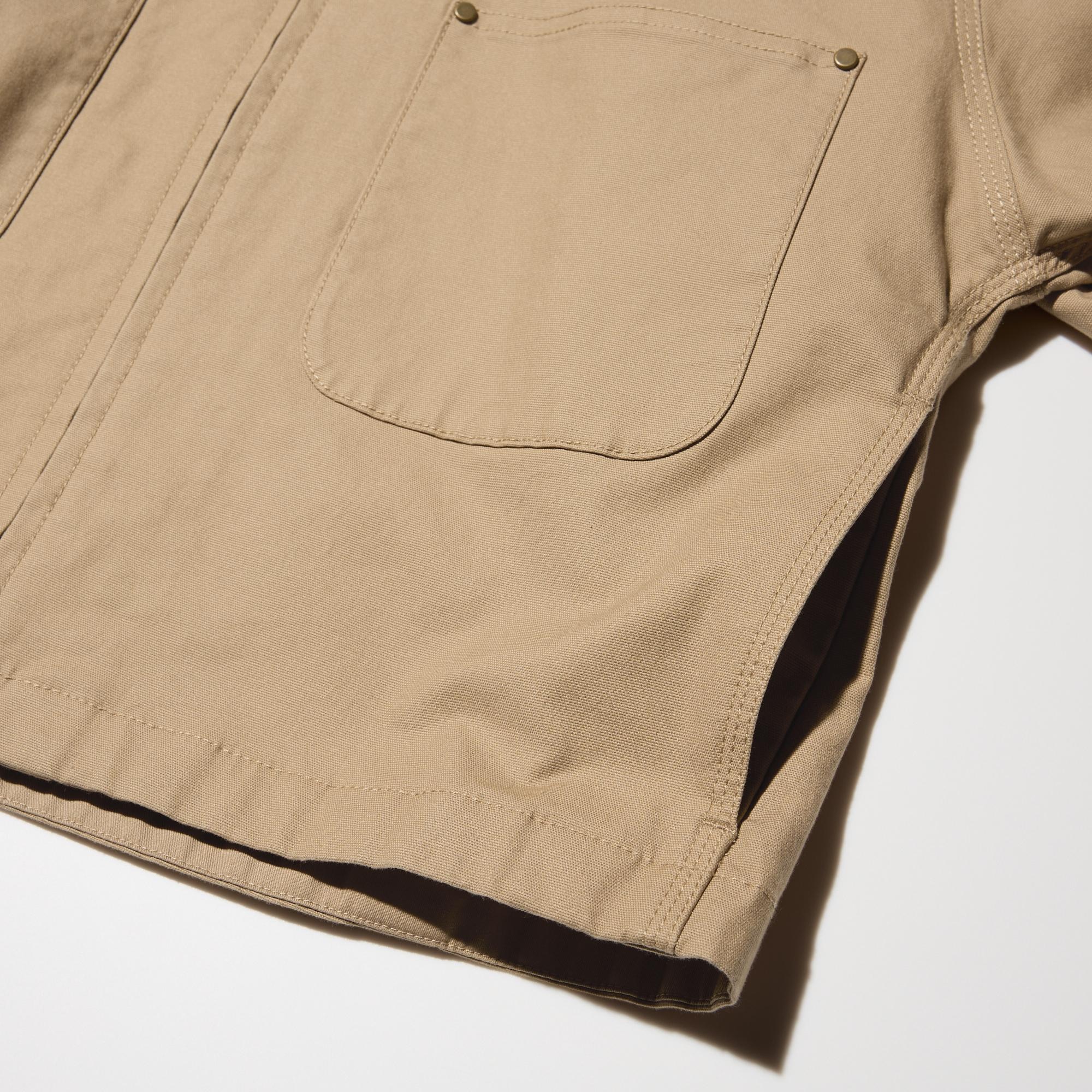 Chest and side pockets.