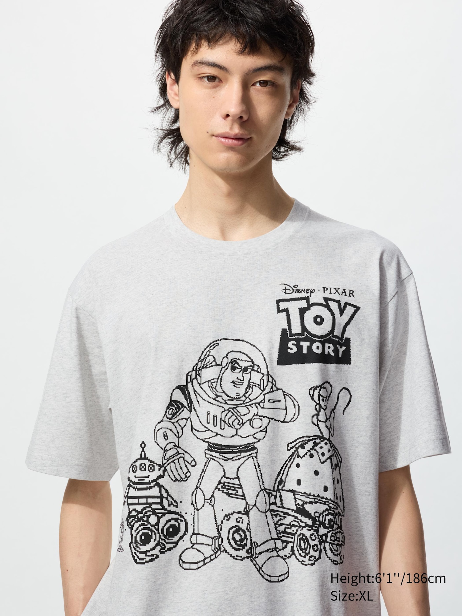 ★Urbandtype.★ Toy Story Caboom Graphic T-Shirt Melange Gra TOY STORY UT (SHORT SLEEVE GRAPHIC T-SHIRT) | UNIQLO TH