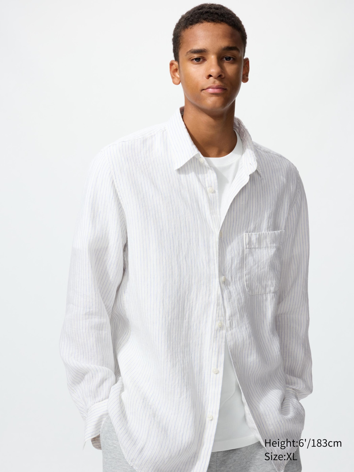 Рубашка Premium Linen | В полоску