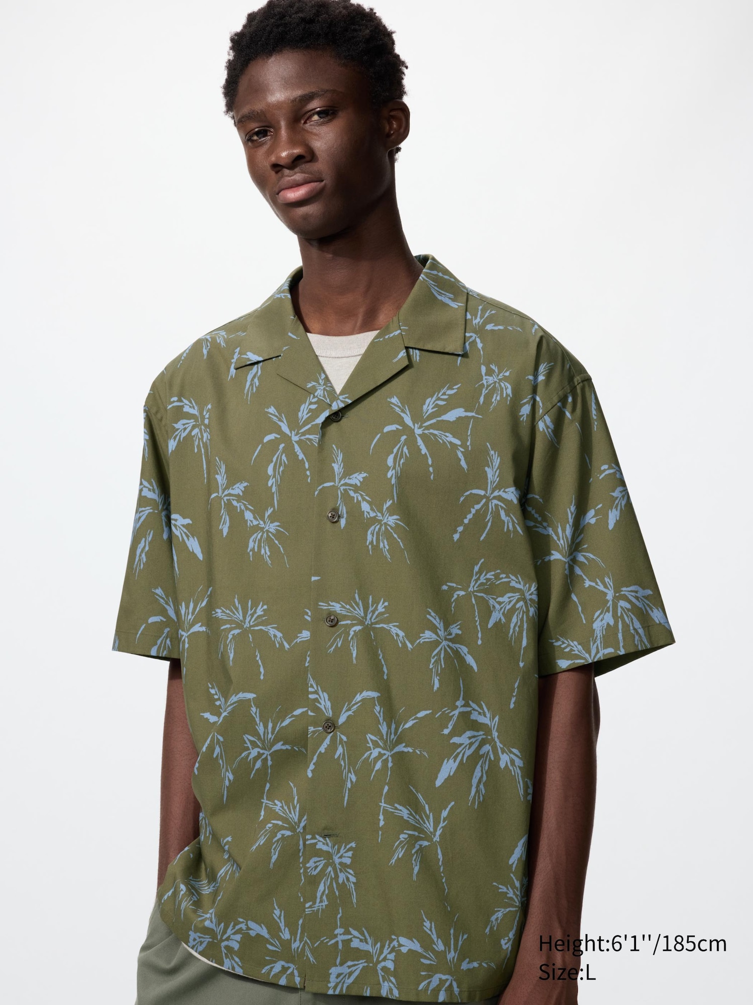 Open Collar Shirt | Short Sleeve, Printed