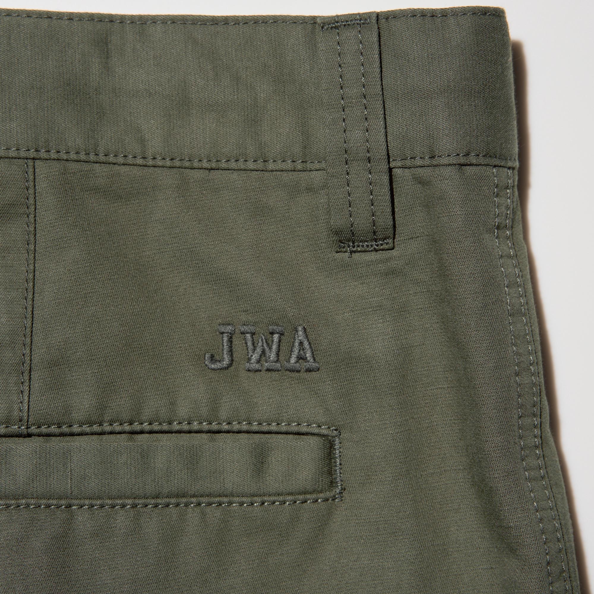 JW ANDERSON logo embroidery on the back right.