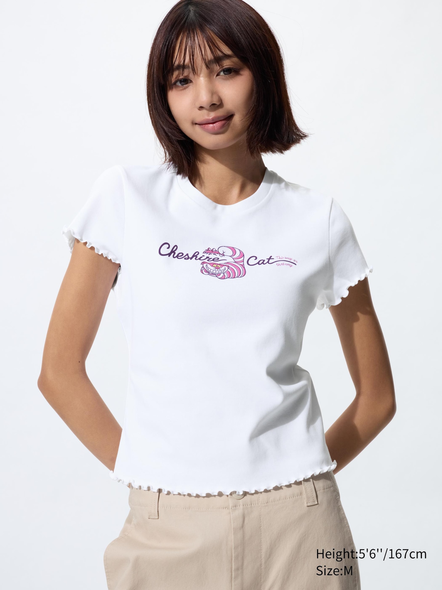 Disney/PIXAR UT (Short Sleeve Mini Graphic T-Shirt) | Cheshire Cat (Alice in Wonderland)
