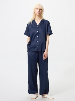 Satin Pajamas | Short Sleeve