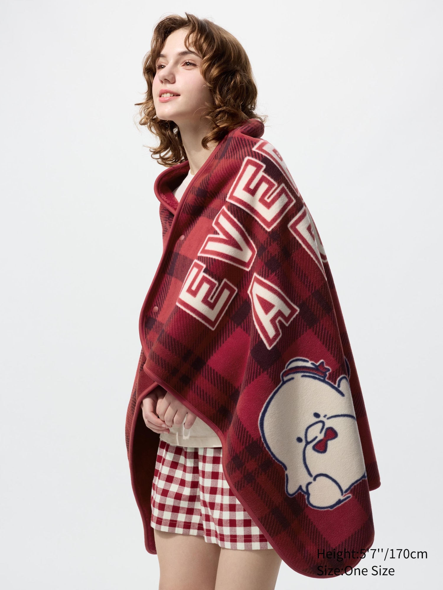 WOMEN'S FLEECE REVERSIBLE BLANKET | SANRIO CHARACTERS | UNIQLO TH
