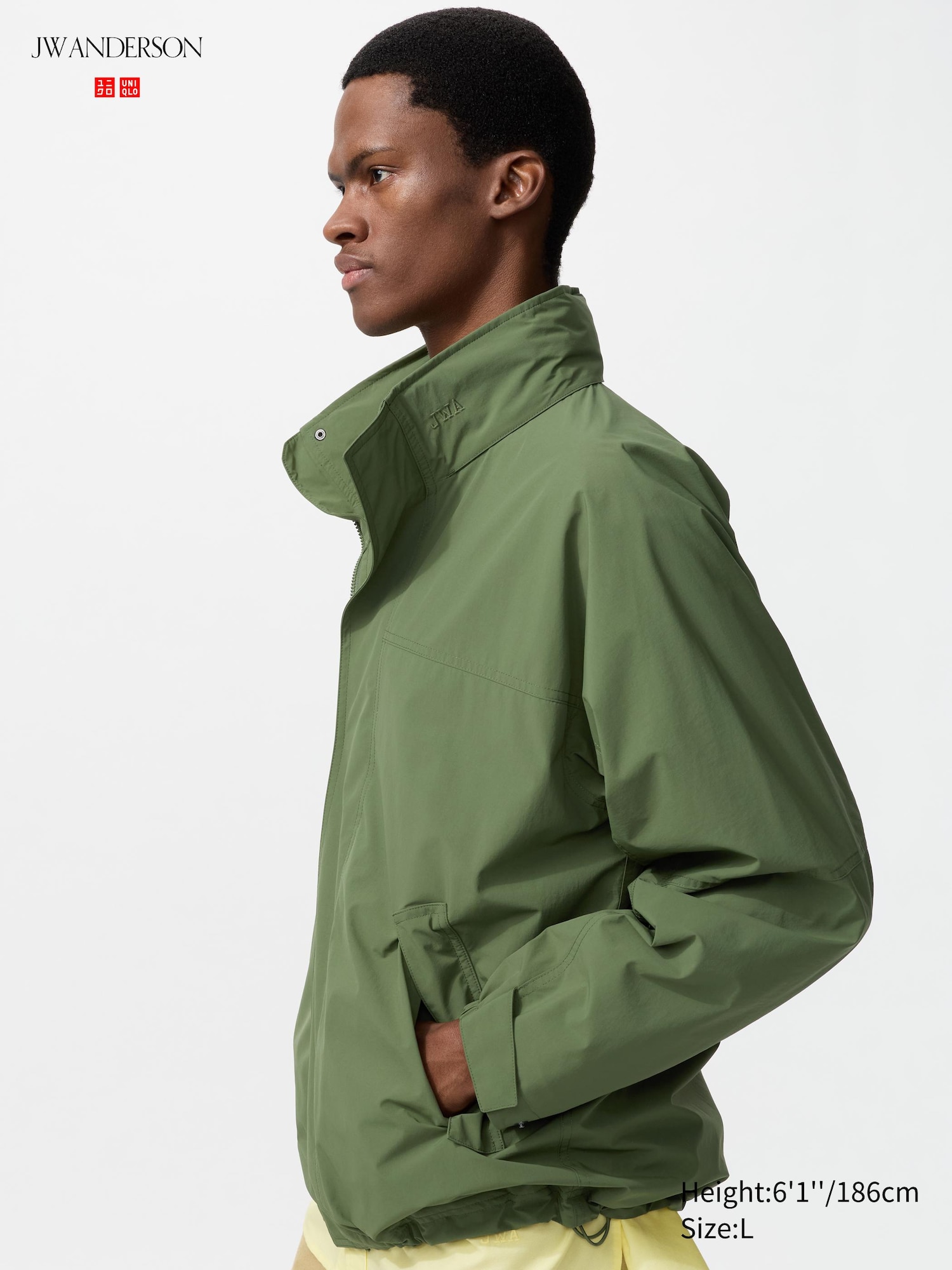 MEN'S WINDPROOF STAND BLOUSON | UNIQLO TH
