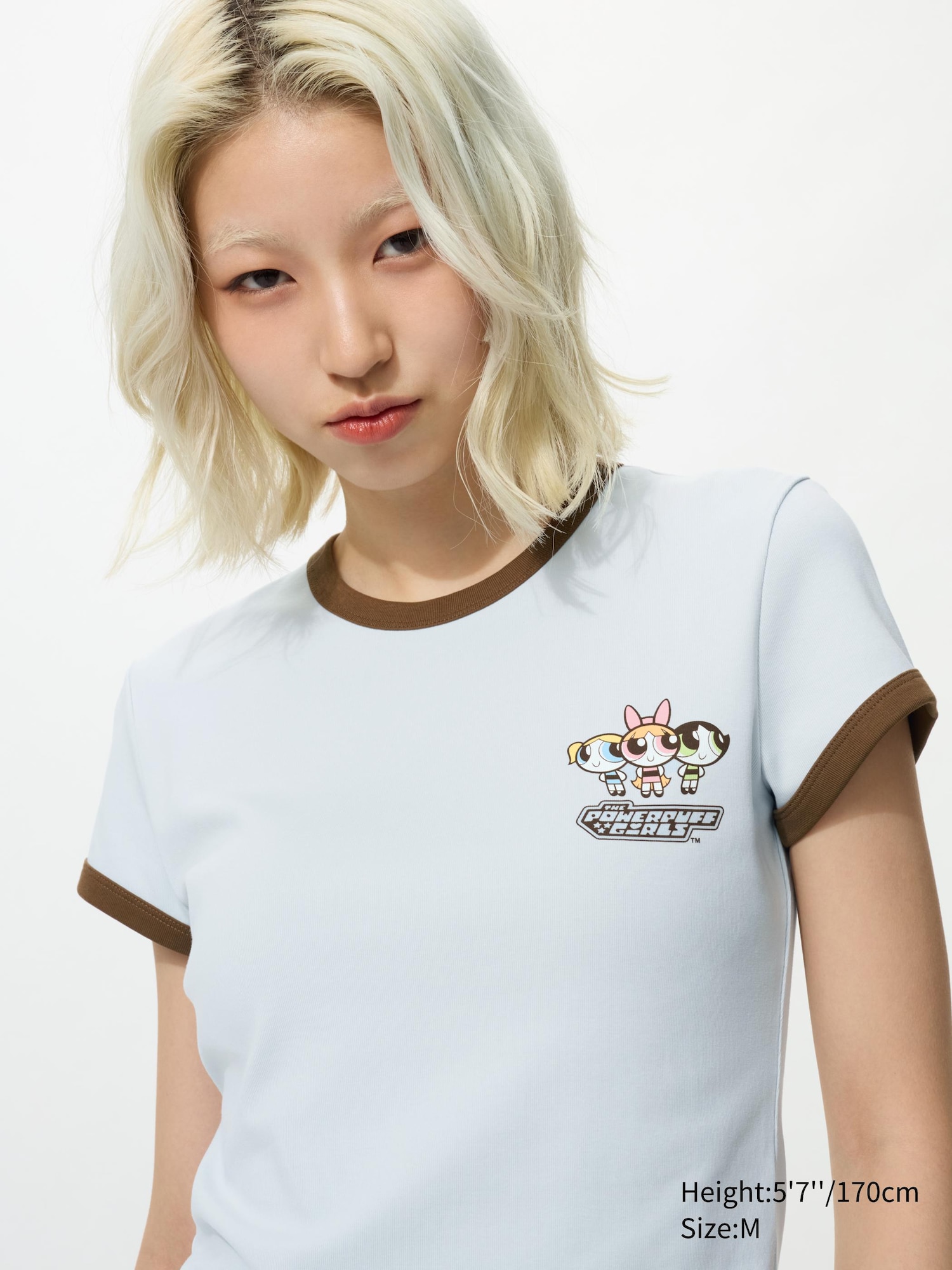 Cheerful characters UT (Short Sleeve Graphic T-Shirt) | The Powerpuff Girls