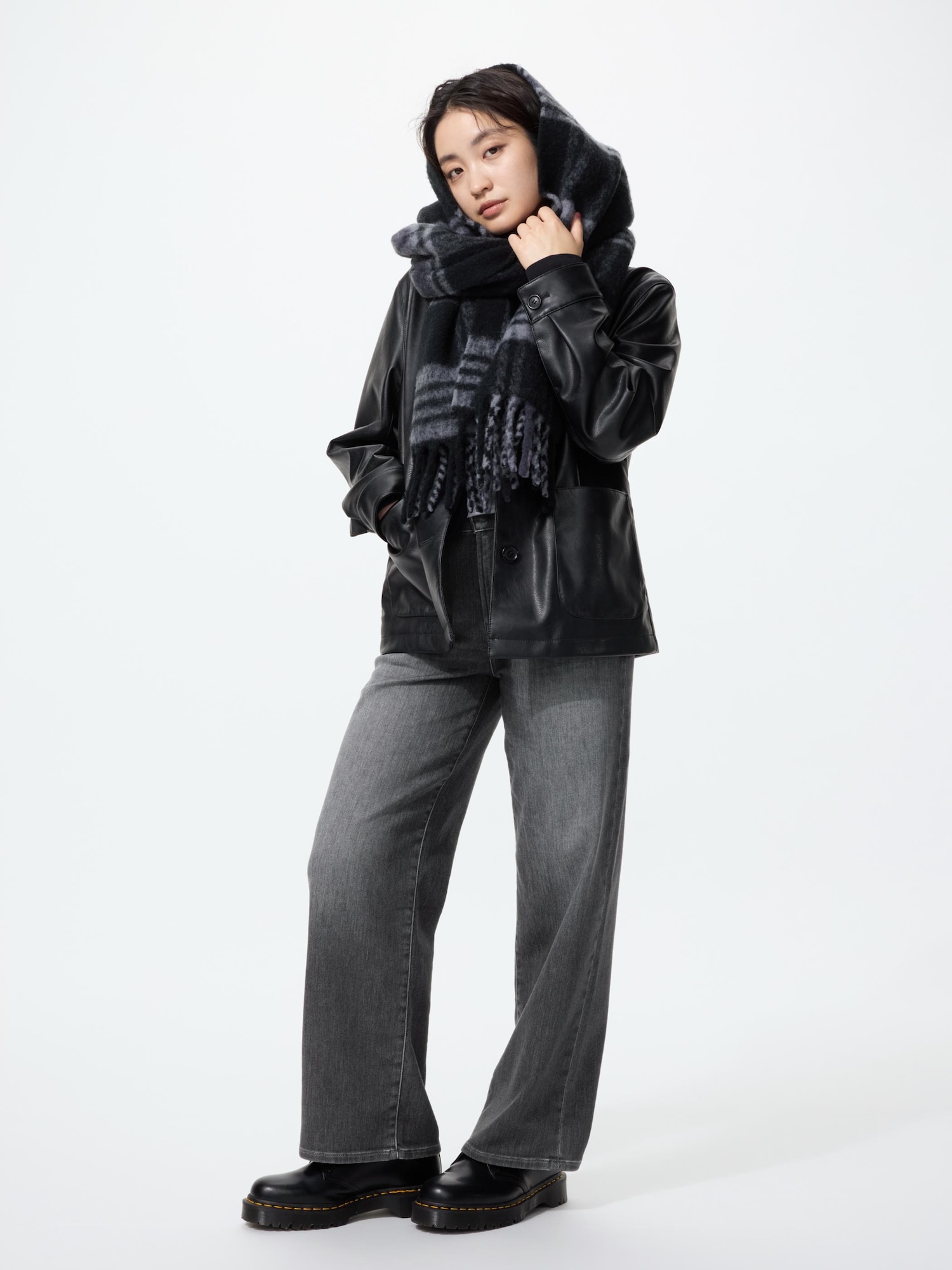 EZY Wide Straight Jeans | Shorter Length 68 - 72 cm*