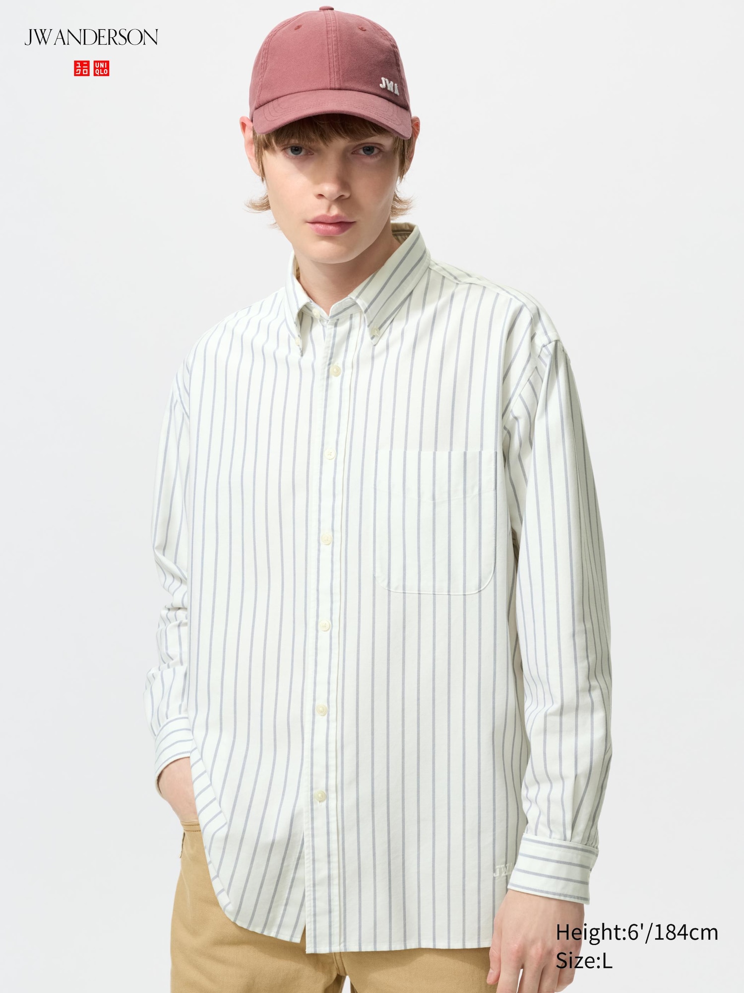 Oxford Oversized Shirt | Striped