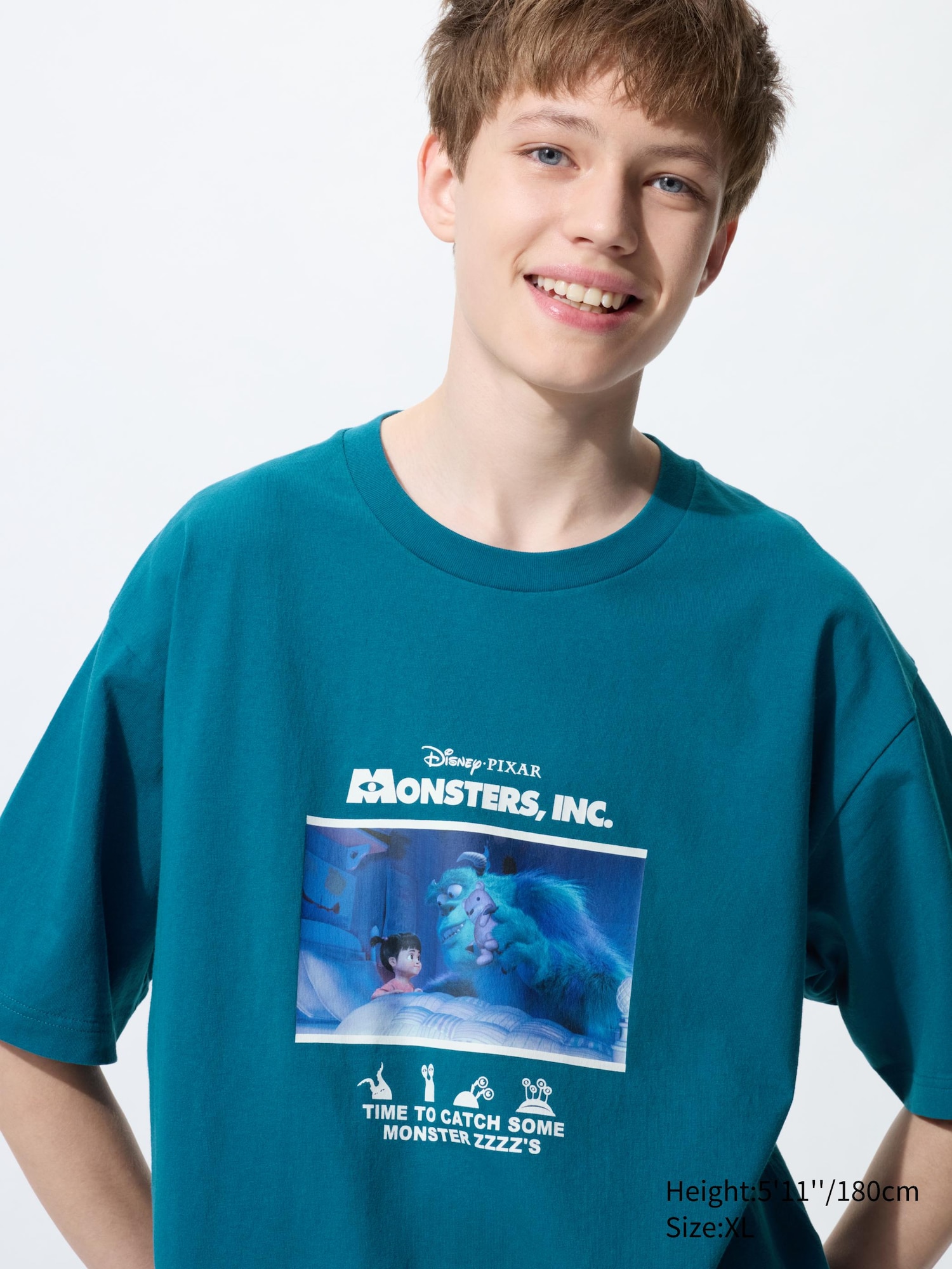 PIXAR ANIMATION STUDIOS UT (Short Sleeve Graphic T-Shirt) | Monsters, Inc.