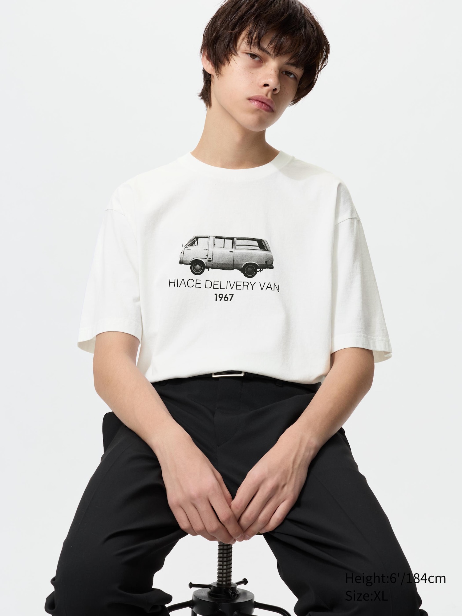 TOYOTA UT (графическая футболка с коротким рукавом) | фургон Hiace