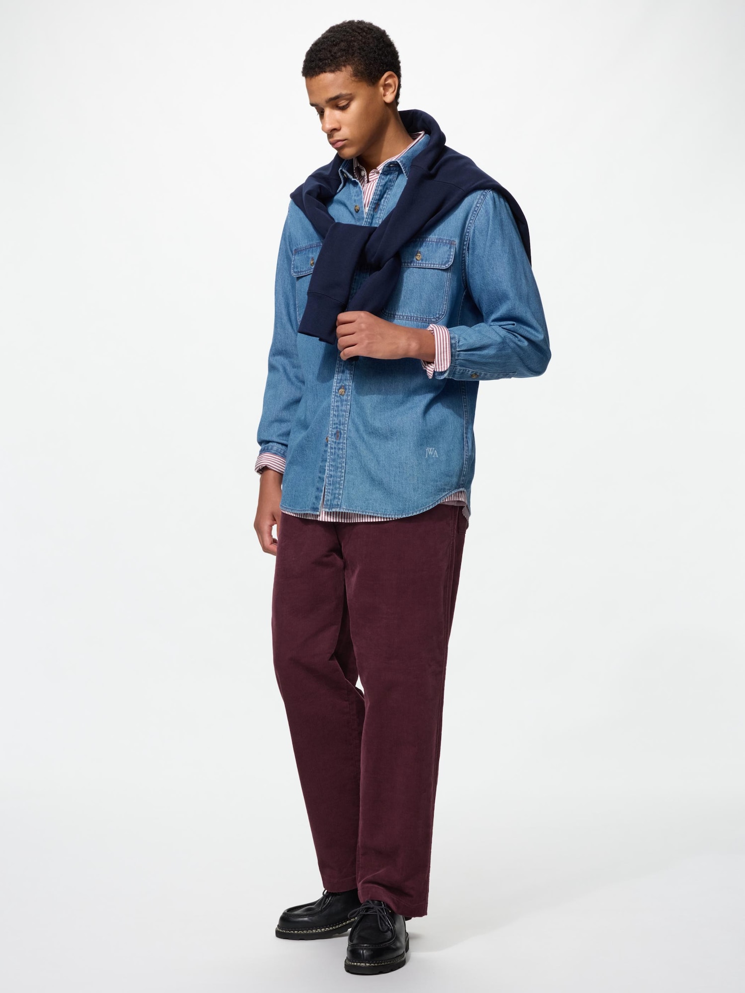 Corduroy Easy Ankle Pants