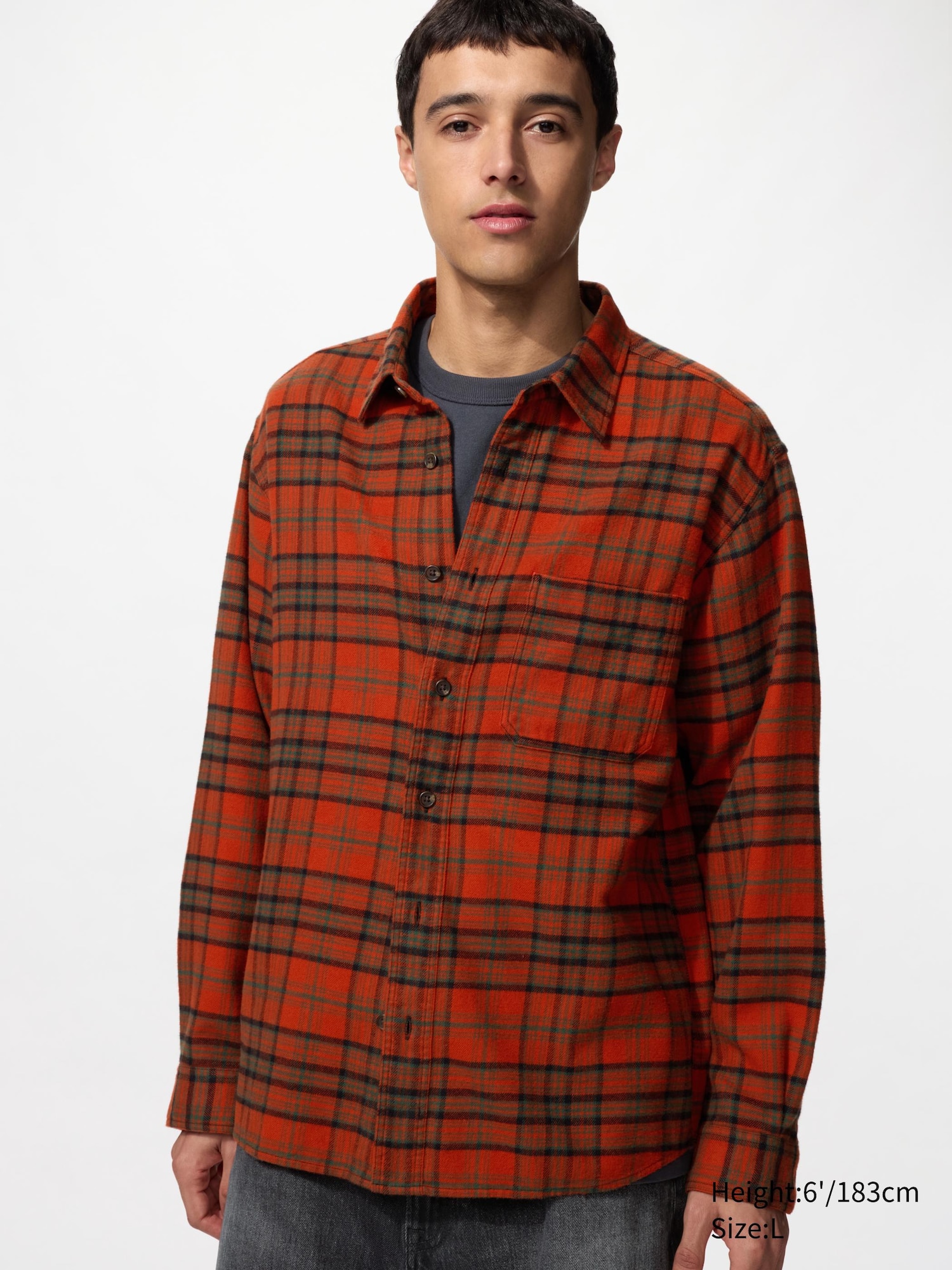 Рубашка Flannel | Тартан клетка