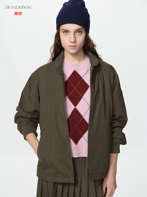 Ribbed Blouson