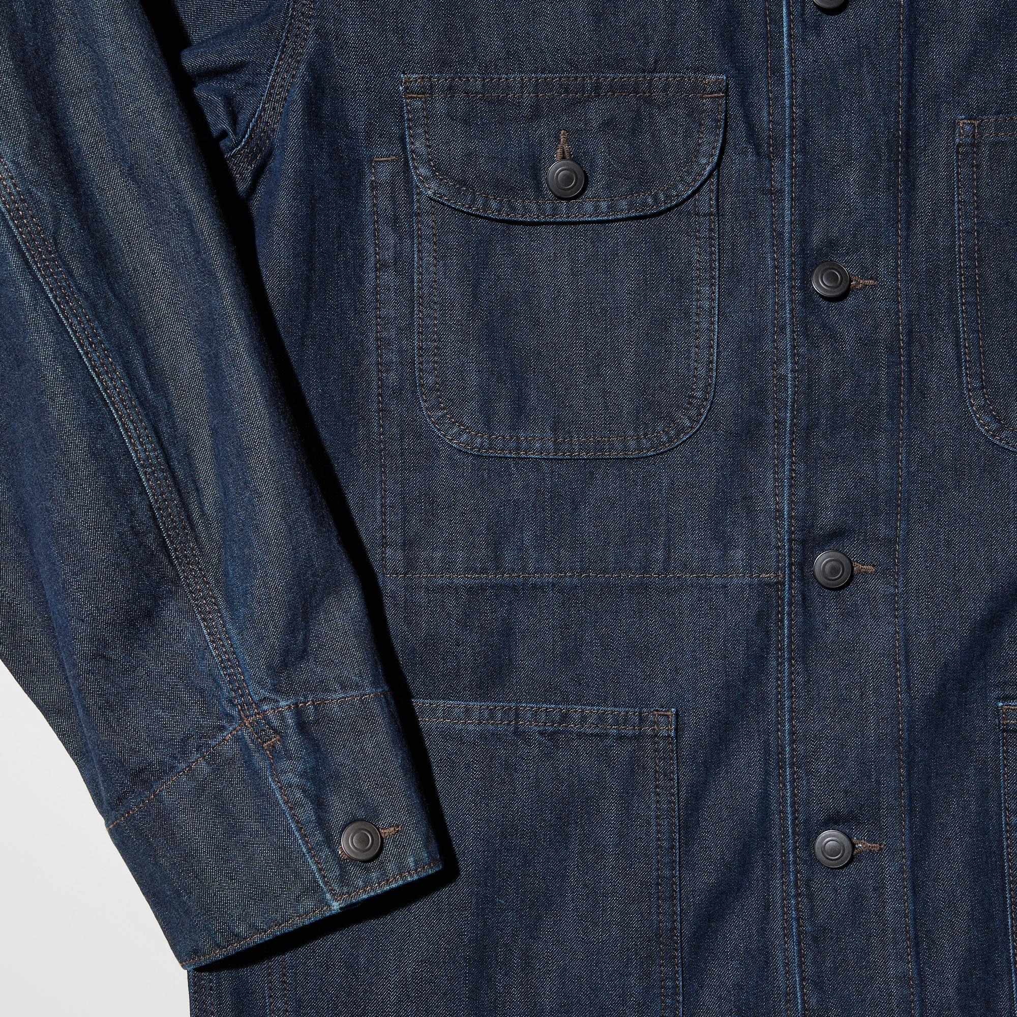 Stitch width and thread carefully selected for an authentic workwear aesthetic.