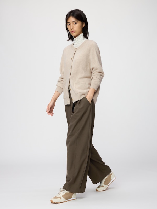 Fluffy Cashmere Relaxed Cardigan