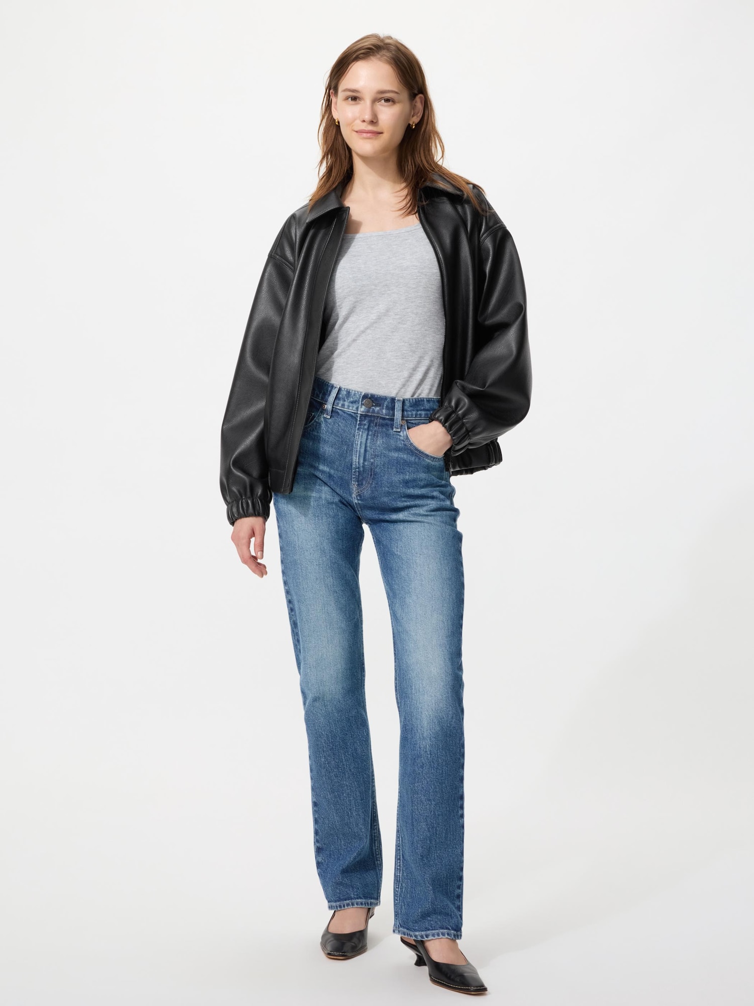 Slim Straight Jeans