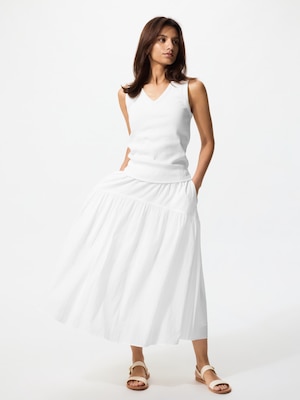 Nylon Gather Skirt