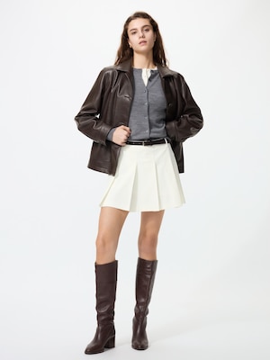 Pleated Skort