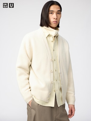 Lambswool V Neck Cardigan