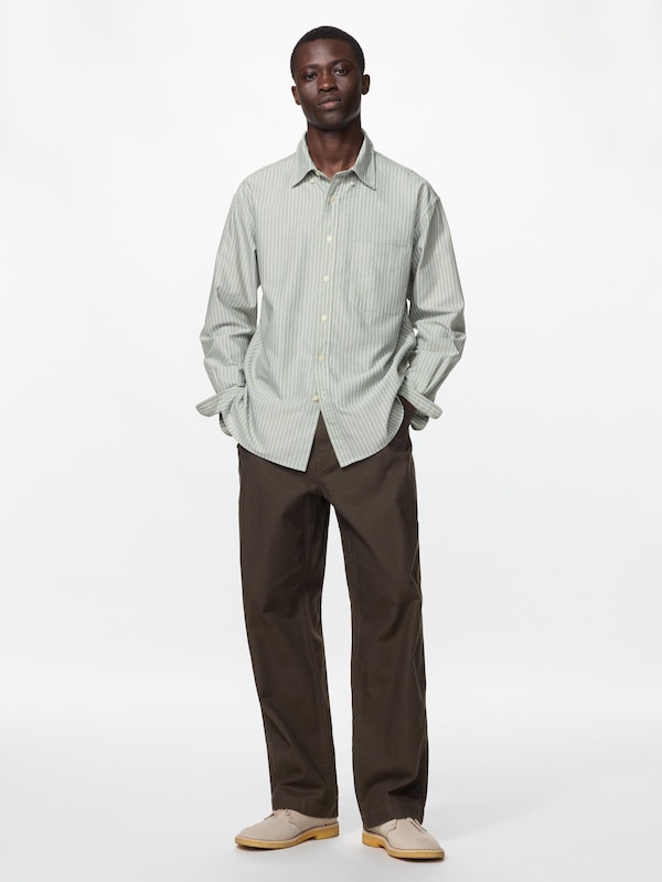 Oxford Oversized Shirt | Striped