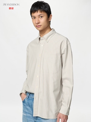 Oxford Oversized Shirt | Striped