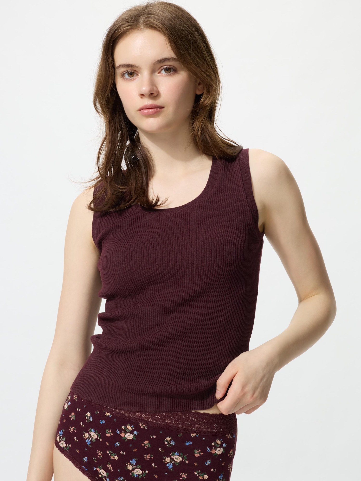 Washable Knit Bra Sleeveless Top | Can Be Set Up With Pants