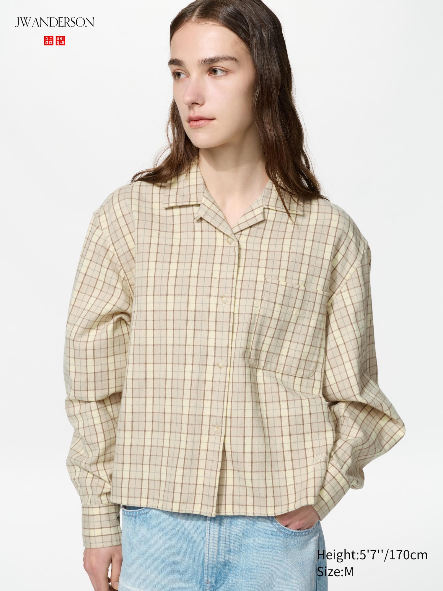 Рубашка Flannel свободного кроя | В клетку