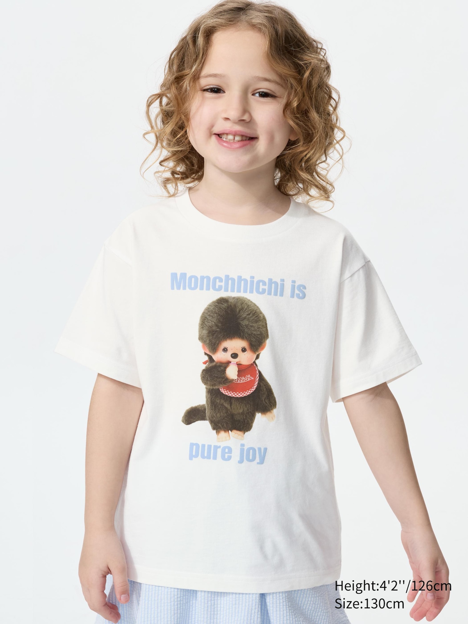 Футболка GIRLS Monchhichi UT (графический принт, короткий рукав)