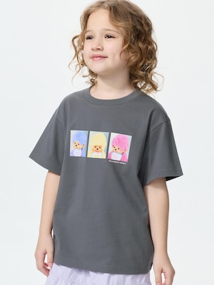 GIRLS Monchhichi UT (Short Sleeve Graphic T-Shirt)