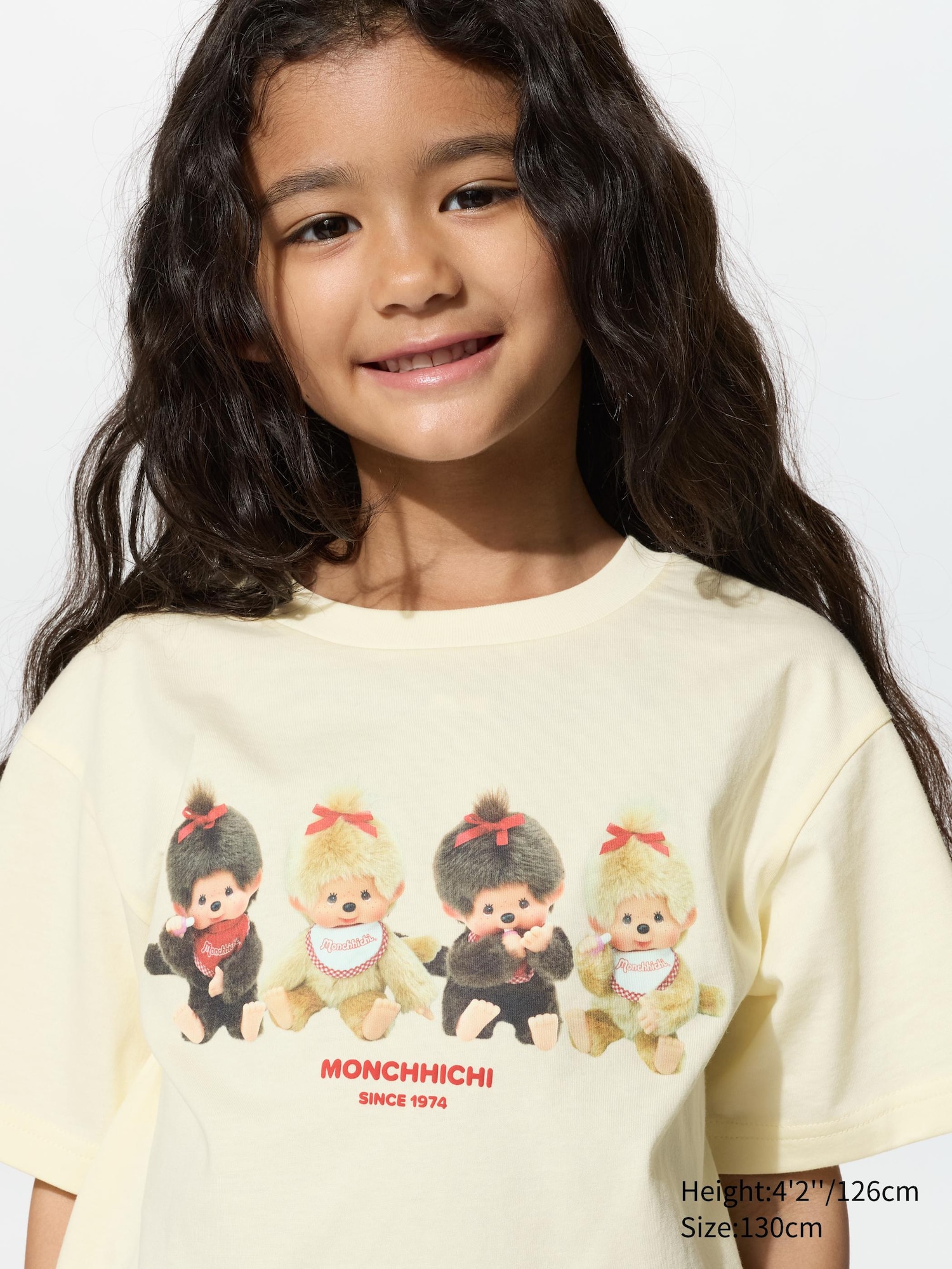 Футболка GIRLS Monchhichi UT (графический принт, короткий рукав)