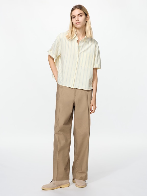 Oxford Boxy Shirt | Striped