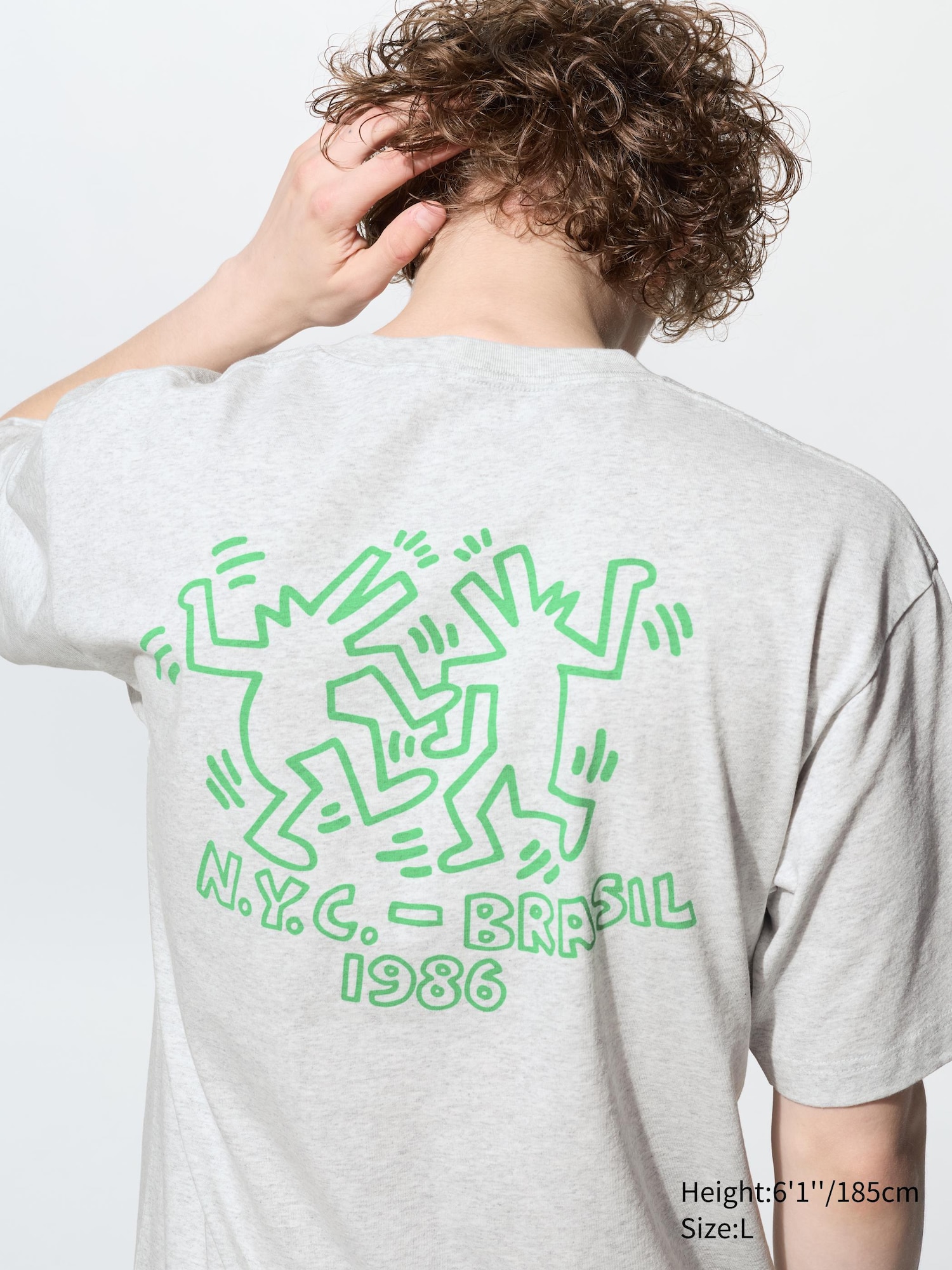 Футболка NY POP ART UT (графический принт, короткий рукав) | Keith Haring