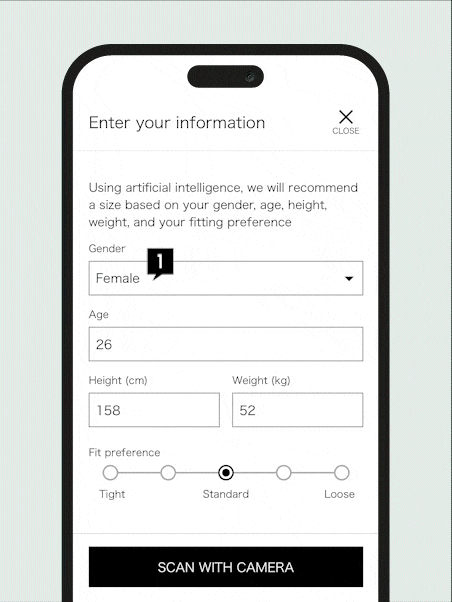 Enter your information