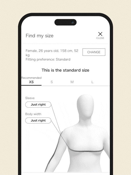 Check the Fit of All Sizes