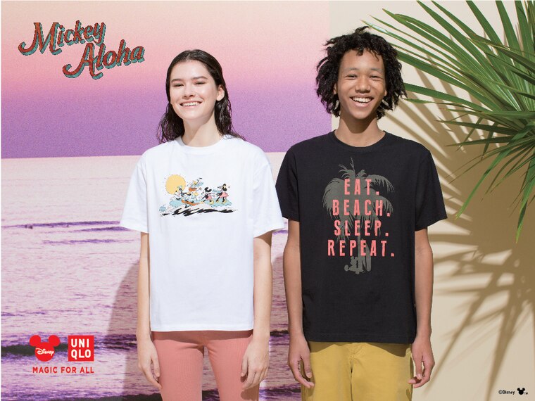 mickey aloha uniqlo