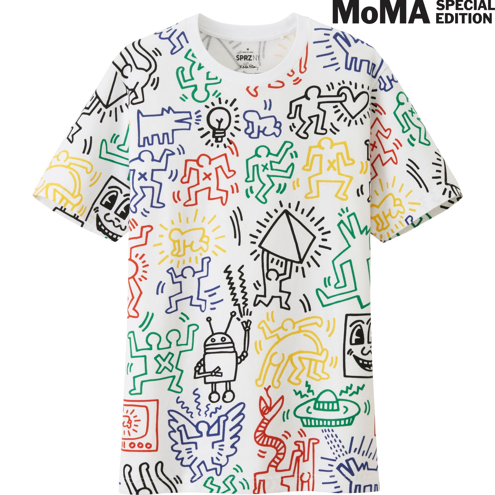 Men Sprz Ny Graphic T Shirt Keith Haring Uniqlo Us