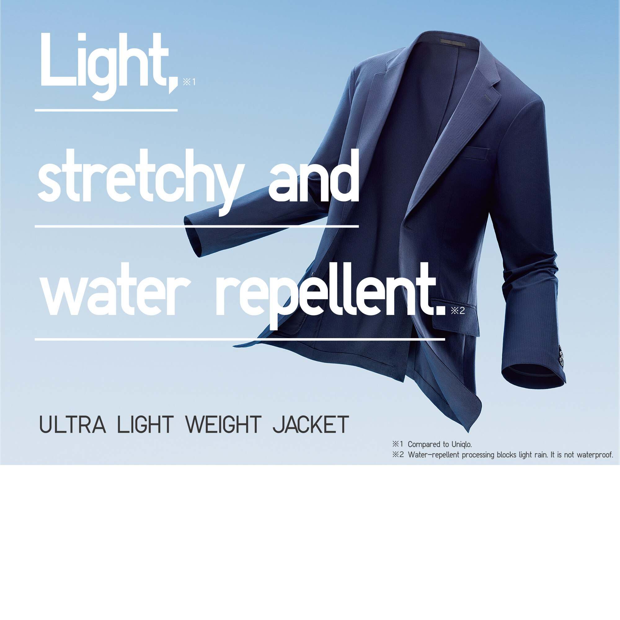 lightweight blue blazer